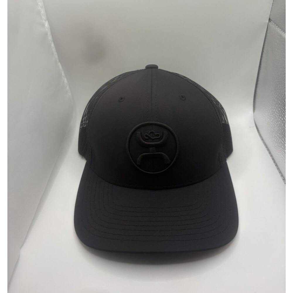 Hooey-O Classic Trucker Snapback Black Logo Adj. One Size